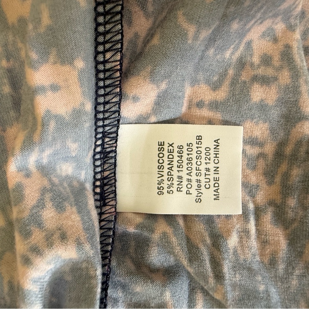 Stitch Fix Market & Spruce Maeby Geo Print Dress Navy Blue Pink Large - Picture 6 of 6
